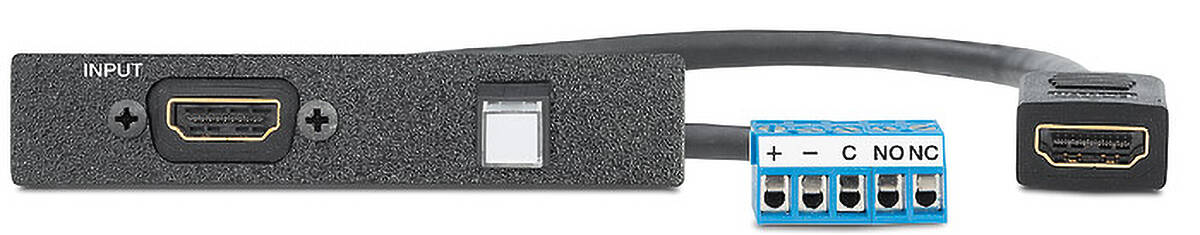 Extron One HDMI Female to Female, One Momentary Switch to Captive Screw 70-1091-02  product image