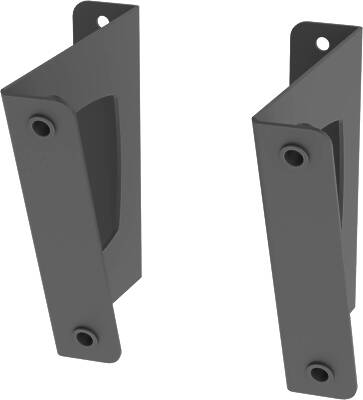 Infill panels, offset brackets and components for wall brackets