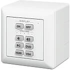 Extron EWB 211 One-gang External Wall Box for Flex55 and EU Products finished in White
