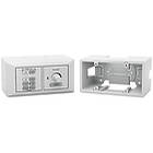 Extron EWB 212 Two-gang External Wall Box for Flex55 and EU Products finished in White
