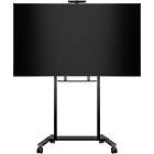Multibrackets 0020 M Motorised  Floorstand XL 150kg Black|Monitor Trolley Front View product image