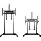 Multibrackets 0020 M Motorised  Floorstand XL 150kg Black|Monitor Trolley product image
