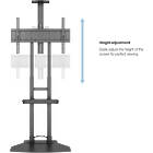 Multibrackets 7239 M Public Floorbase Basic 180 Plinth Stand| Includes shelf & camera holder product image