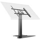 Multibrackets 7413 M Public Display Stand 110 HD Floorbase Single Black|{DegTilt} Tilting Low-Level Monitor Plinth Stand ({calcScreenSizeRangeINCH} / {calcMaxLoadText}; VESA {calcVESARange}; {calcScreenCentreHeightMaxCM} to Screen Centre)