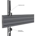 Multibrackets 9856 M Wallmount Pro MBSTH1UP 200x900 Fixed Black|Non-tilting Portrait Monitor Wall Mount product image