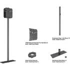 Multibrackets 9917 M Pro Series - Floormount Pole 50/75/100/200 B2B Dual Back-To-Back |Bolt-Down Monitor Stand product image