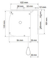Screen International CHC160X90 72" (1.84m)
 16:9 aspect ratio projection screen product image