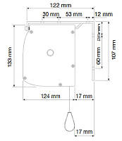 Screen International MJR400X400 223" (5.66m)
 square aspect ratio projection screen product image