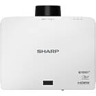 Sharp P601Q 6000 Lumens UHD projector Top View product image