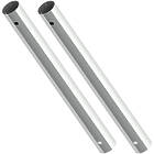Unicol 1650AVX2 2×{calcColumnLengthCM} mild steel chrome finished column predrilled for Avecta furniture