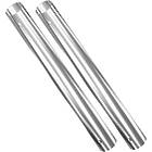 Unicol 2500Cx2 2×2500mm mild steel chrome finished column (Predrilled at 35mm each end for ceiling suspension)