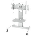 Unicol AVLT Avecta Low Level, Height Adjustable Monitor Trolley finished in white product image