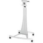 Unicol AX12T2E Unicol AX12T2E  Mid Level TV Trolley Exc Mount finished in white product image