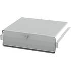 Unicol AXLC Axia range locking cabinet finished in white product image