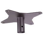 Unicol CP4 Single Column Large Stub Ceiling Plate, Max {calcMaxWeightKG}