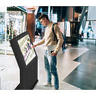 Unicol FKTC5BD FlorSign Bolt Down Fixed Angle Digital Signage Totem product image