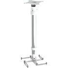 Unicol KPR15CB 50cm column universal projector ceiling mount finished in white product image