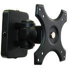 Unicol LVB Light Duty Tilt and Swivel Wall TV/Monitor Mount (14–21″ / Max 8kg; VESA 75×75–100×100;Tilt 0–90deg.)
