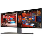 Unicol M2X1 Twin Monitor Mast for AVR Media Cabinets product image