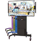 Unicol NST1 Nest-Star AV Teaching trolley system for Monitor/TVs (33–70″ / Max 80kg; VESA 200x200–600x400; Housing for PC’s and controllers)