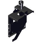 Unicol PPSU Portrait projector ceiling bracket for projectors up to 40kg product image