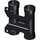Unicol PS6V1 Twin Column Floor-To-Ceiling Adaptor for Pozimount/Xactmatch Wall Mounts product image