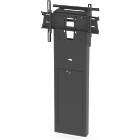 Unicol RFWSH Rhobus Floor-to-Wall Stand for Monitors/TVs (33–70″ / Max 80kg; VESA 200×200–600×400; 160cm to screen centre)