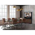 Unicol SUM6FS Summit Free-standing Single Screen Video Conference Wall product image