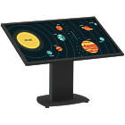 Unicol TL1-PZX3 Unicol Tableau Tilted Lecturn Plinth Monitor Stand product image