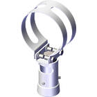 Unicol TM530/301-360 301–360mm Diameter Pipe Clamp finished in white product image