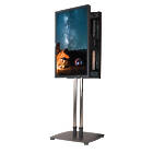 Unicol VSLBB-1500x2-PS8-PPZXx2 VS1000 Portrait Twin Back-to-Back Monitor Plinth Stand product image