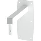 Unicol WB1330 Multi-Purpose Wall Bracket Pegged Version finished in white product image