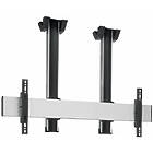 Vogels CD1584S Large TV/Monitor Ceiling Mount  Kit (Over 65″/ Max 160kg; VESA 100×100–800×400; 140cm ceiling to display centre; Silver finish)