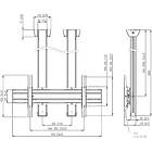Vogels CD3084S Large TV/Monitor Ceiling Mount  Kit product image