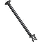 Vogels CT241511B TV/Monitor Ceiling Mount (Up to 32″ / Max 30kg; VESA 50×50–100×100mm; 1709mm to screen centre; 360° of turn, Black finish)