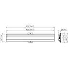 Vogels PFB 3409S Connect-it 915mm Interface bar finished in Silver product image