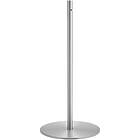 Vogels PFF 1560 Mid-Level Stainless Steel Monitor Plinth Floor Stand Exc Bracket (19–55″/ Max 50kg; 158.7cm to screen centre; ** No Bracket**)