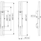 Vogels PFS 3204 Vertical mounting arms for LCD/LED monitors and commercial TV’s product image