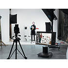 Vogels PFT 2515 Low Level Adjustable Height LCD/LED monitor trolley up to 65″ product image