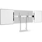 Vogels RISE A217 Whiteboard Set for 75″ monitors on RISE Floor/Wall Motorised Display Lifts product image
