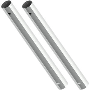 2×1500mm mild steel chrome finished column predrilled for Avecta furniture