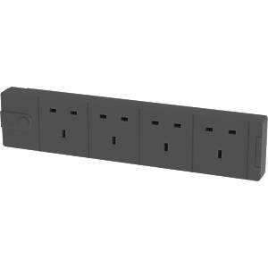 Avecta 4-Way Power Socket with 4m cable