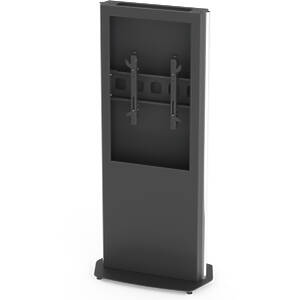Obelisk Free Standing Dual Portrait Digital Signage Totem for