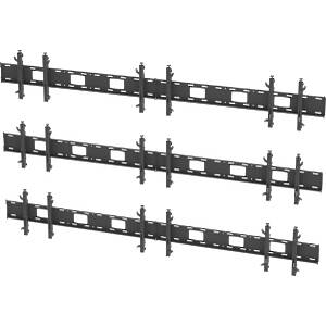 ScreenRail 3×3 video wall mounting system for 55″ monitors