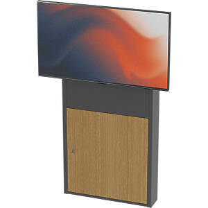 Rhobus Plus Floor-to-Wall Monitor Stand 