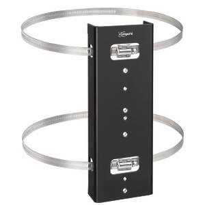 Column Clamp Connect-it finished in Black/Silver