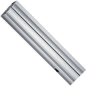 180cm Connect-it Floor column finished in silver