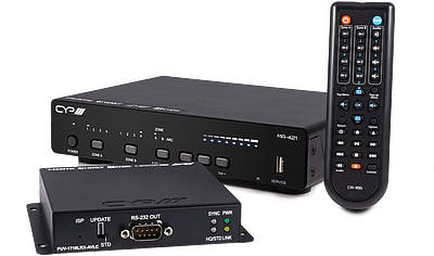 Multiformat (HDMI, USB, HDBaseT etc.) matrix switchers and routers.Components