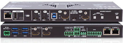 Multiformat (HDMI, USB, HDBaseT etc.) matrix switchers and routers.Components